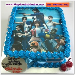Bánh Sinh Nhật In Hình Ảnh - H448